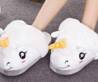 chaussons licorne